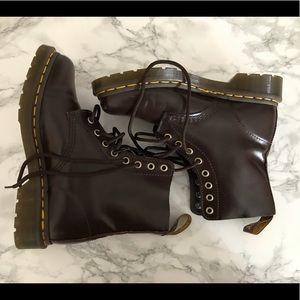 Dark brown Dr.. Martins